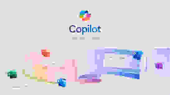 Microsoft Copilot mit allen Apps Generisches Bild von Microsoft Copilot Logo mit allen Microsoft Apps