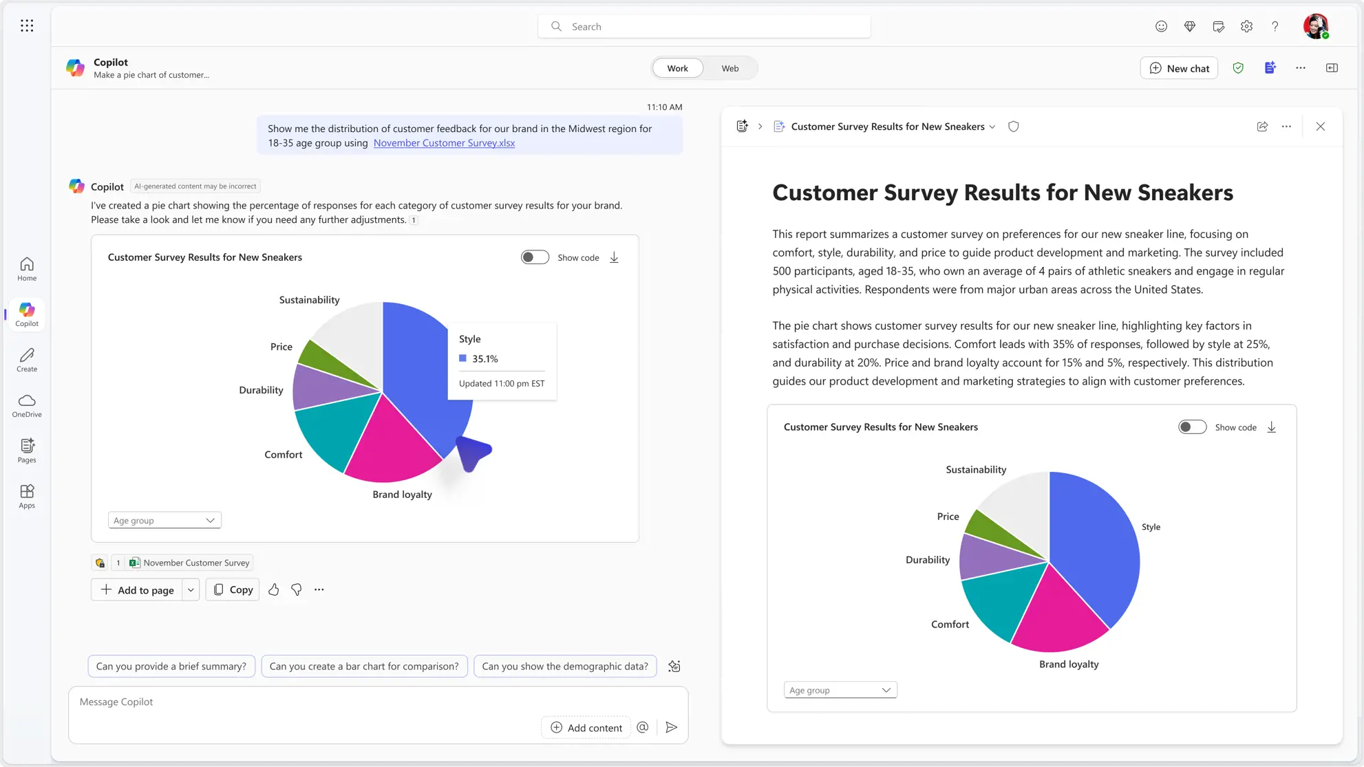 Customer Pages